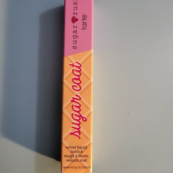 Tarte Sugar Rush Sugar Coat Velvet Liquid Lipstick - Cupcake - Picture 1 of 5